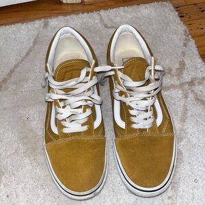Men’s Vans Ochre Sneakers with White Details
